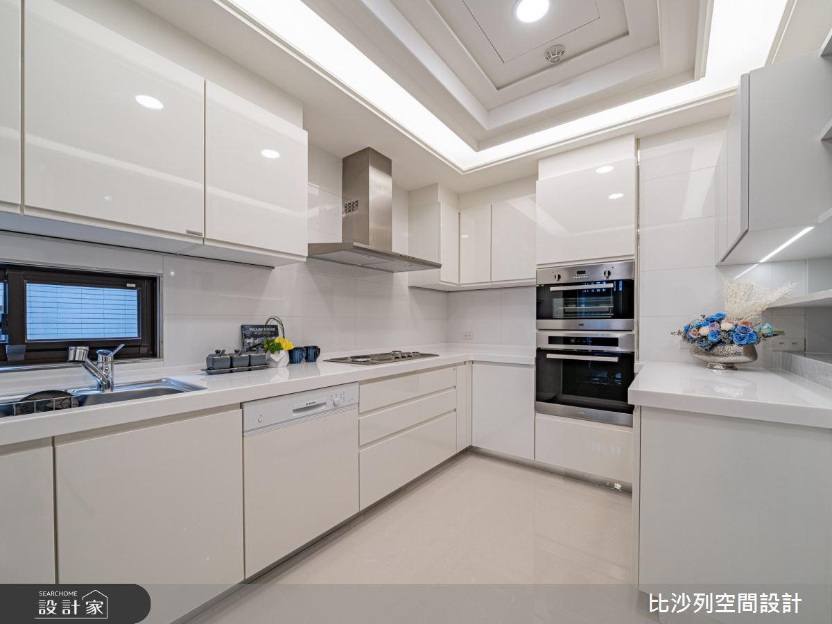 60坪新成屋(5年以下)＿混搭風廚房案例圖片＿比沙列空間設計＿比沙列_18之65