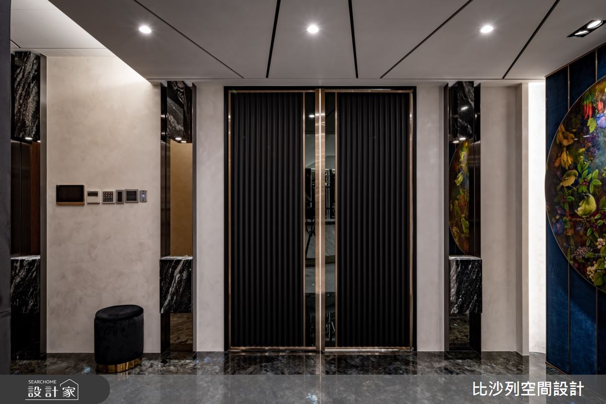 89坪新成屋(5年以下)＿奢華風玄關案例圖片＿比沙列空間設計＿比沙列_19之33