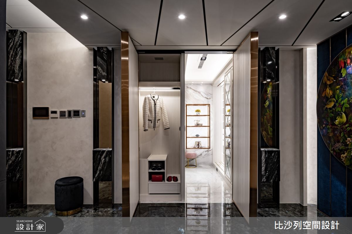 89坪新成屋(5年以下)＿奢華風更衣間案例圖片＿比沙列空間設計＿比沙列_19之34