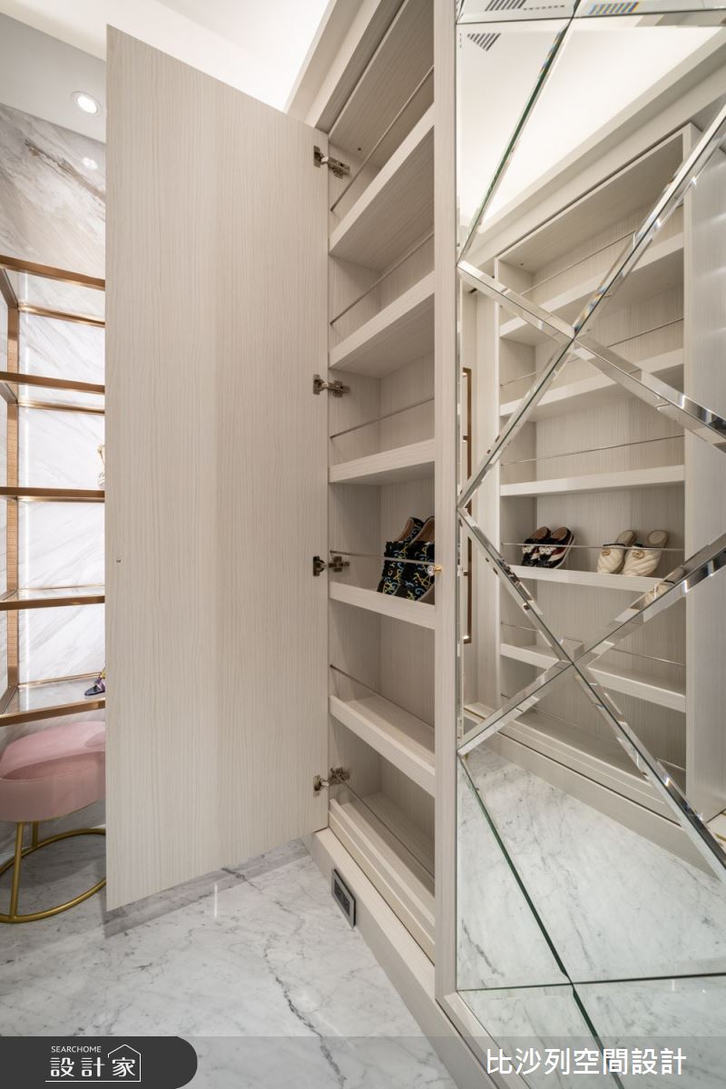 89坪新成屋(5年以下)＿奢華風更衣間案例圖片＿比沙列空間設計＿比沙列_19之37