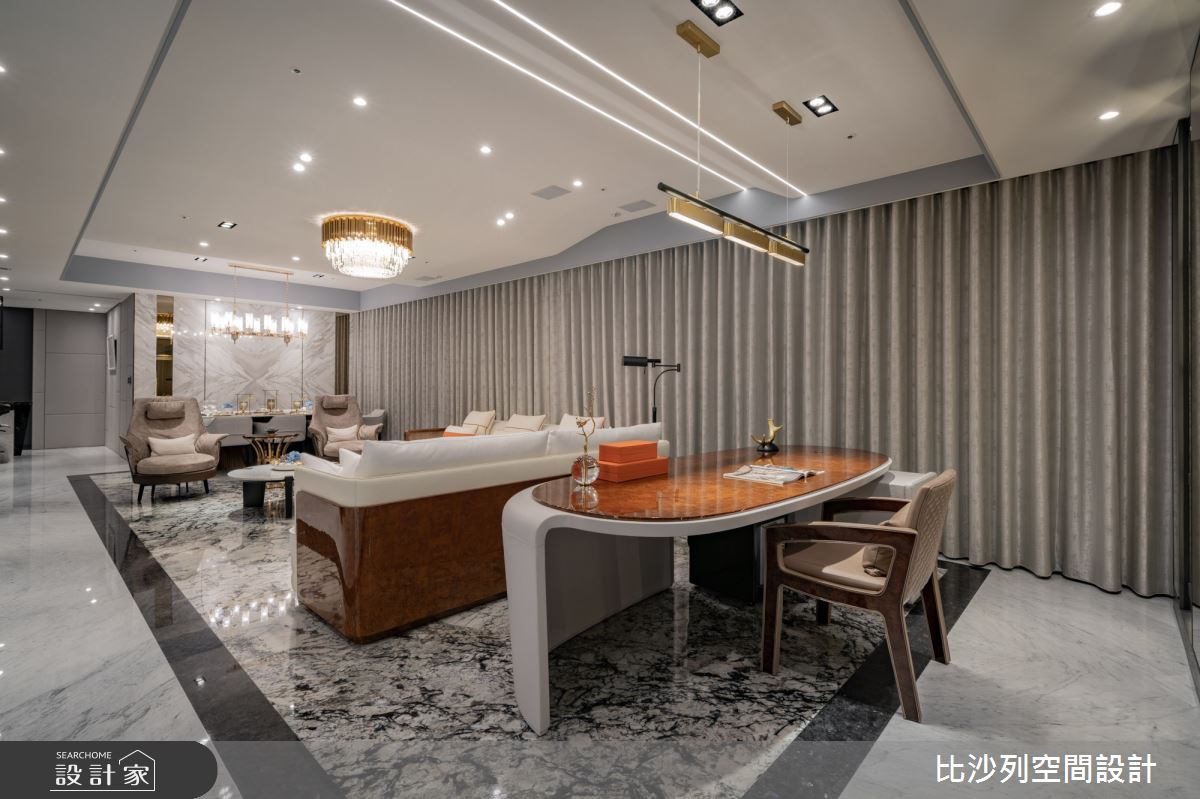 89坪新成屋(5年以下)＿奢華風案例圖片＿比沙列空間設計＿比沙列_19之45