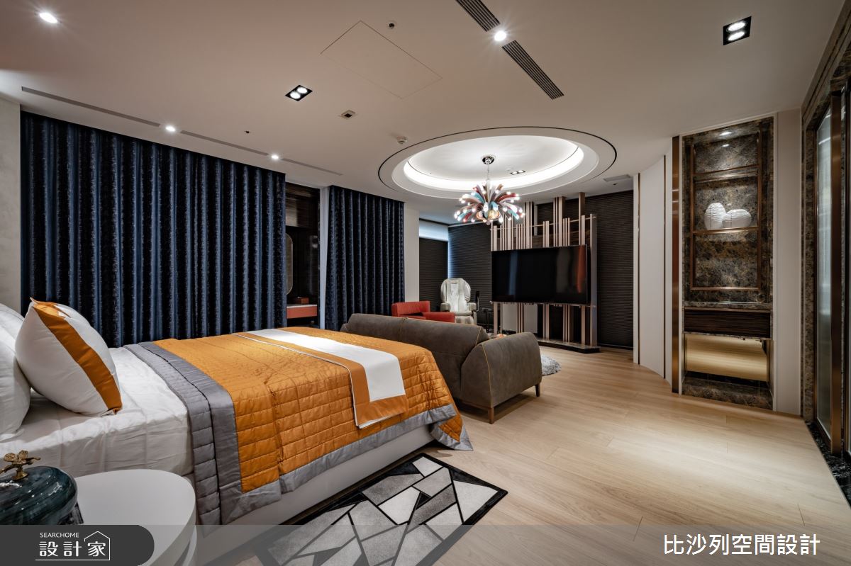 89坪新成屋(5年以下)＿奢華風臥室案例圖片＿比沙列空間設計＿比沙列_19之59