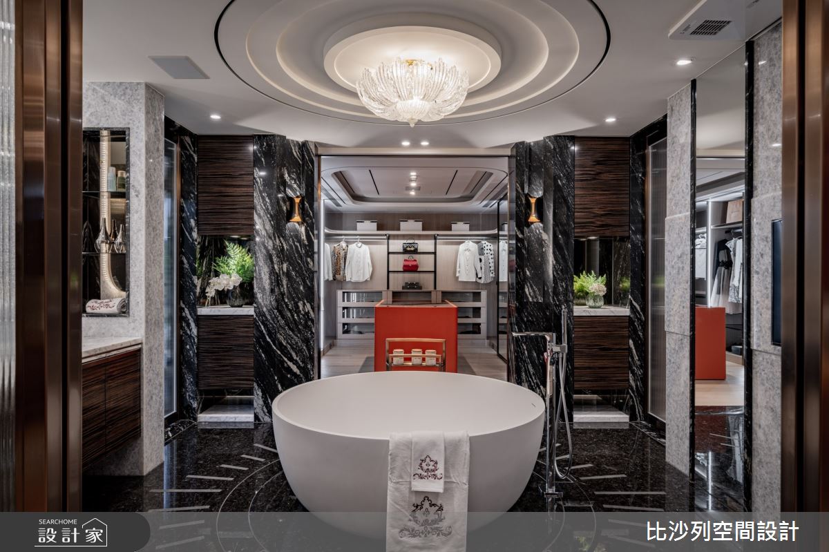 89坪新成屋(5年以下)＿奢華風浴室案例圖片＿比沙列空間設計＿比沙列_19之66