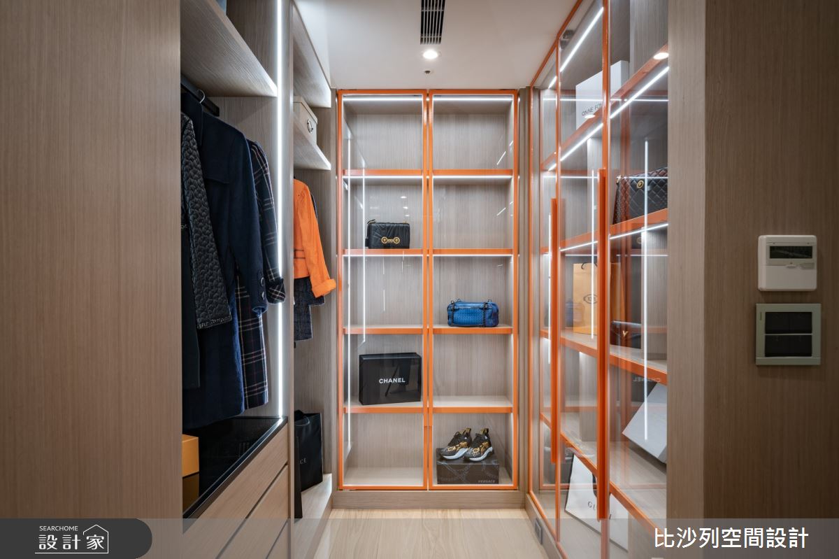 89坪新成屋(5年以下)＿奢華風更衣間案例圖片＿比沙列空間設計＿比沙列_19之73