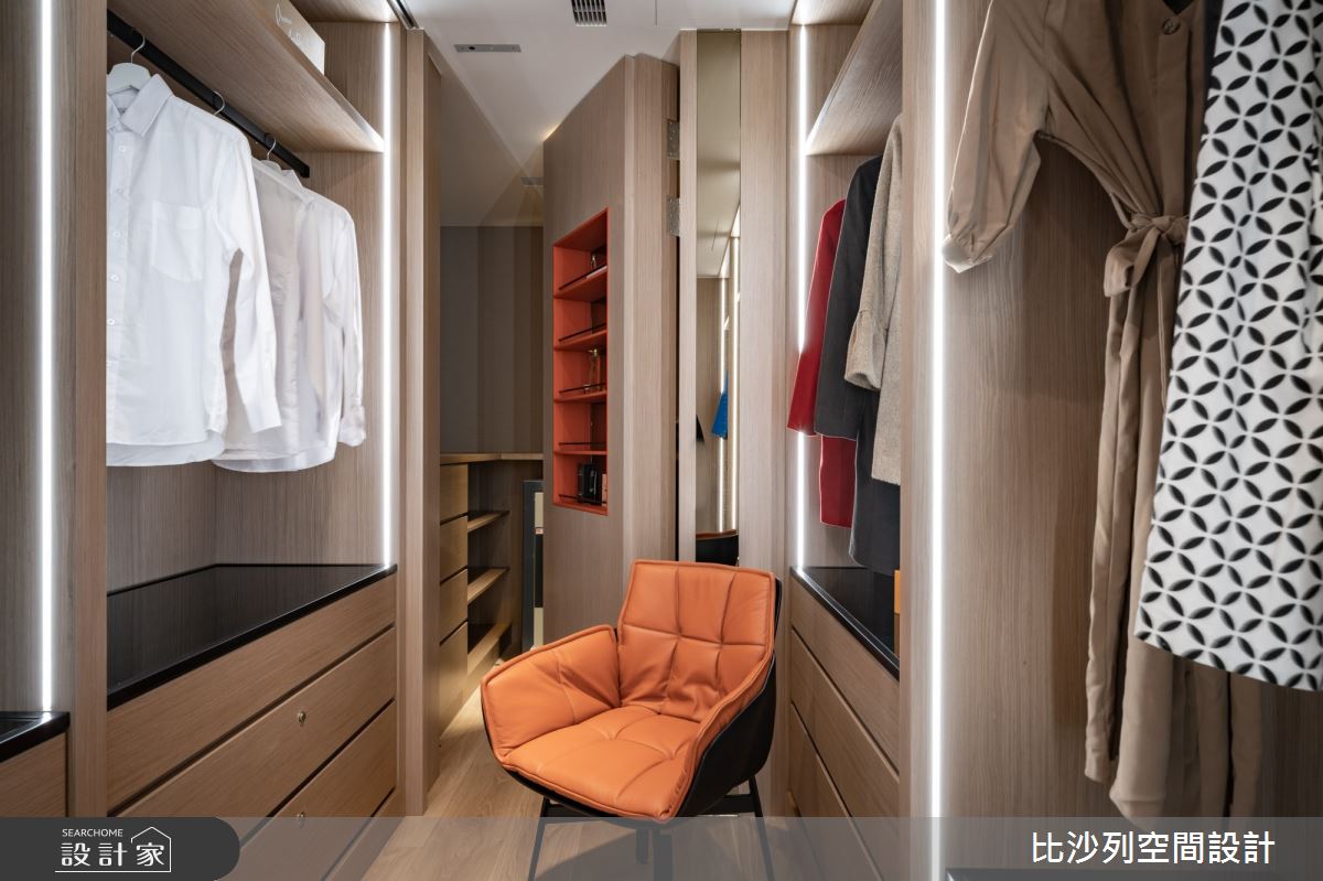 89坪新成屋(5年以下)＿奢華風更衣間案例圖片＿比沙列空間設計＿比沙列_19之74