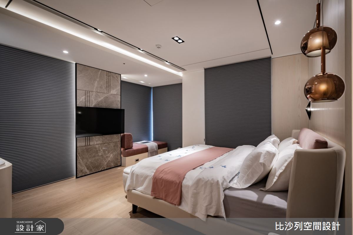 89坪新成屋(5年以下)＿奢華風臥室案例圖片＿比沙列空間設計＿比沙列_19之81