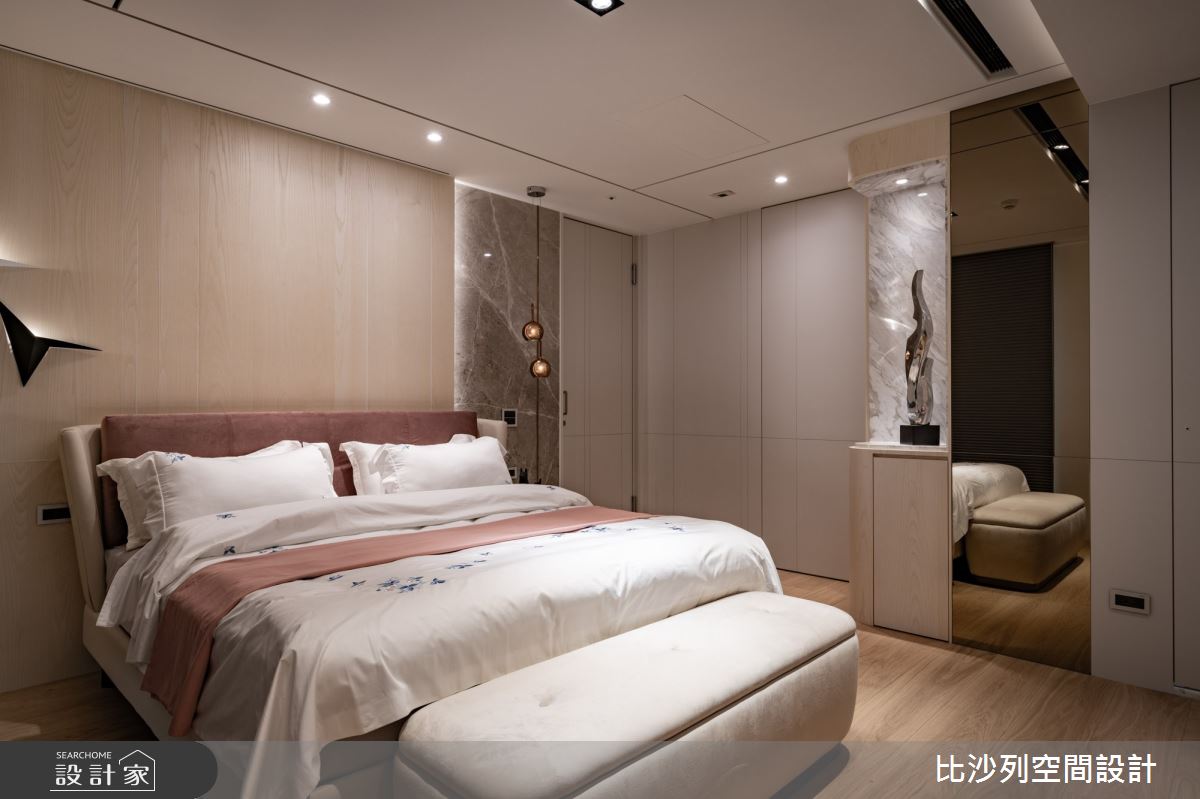89坪新成屋(5年以下)＿奢華風臥室案例圖片＿比沙列空間設計＿比沙列_19之82