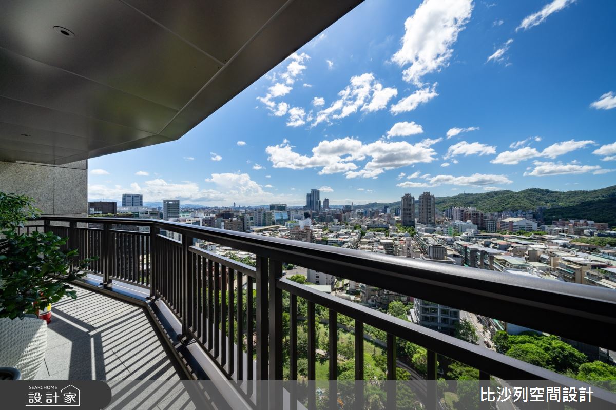 89坪新成屋(5年以下)＿奢華風陽台案例圖片＿比沙列空間設計＿比沙列_19之88