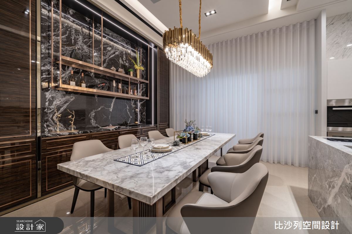 93坪新成屋(5年以下)＿混搭風餐廳案例圖片＿比沙列空間設計＿比沙列_21之22