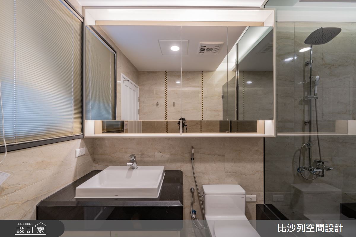 93坪新成屋(5年以下)＿混搭風浴室案例圖片＿比沙列空間設計＿比沙列_21之87