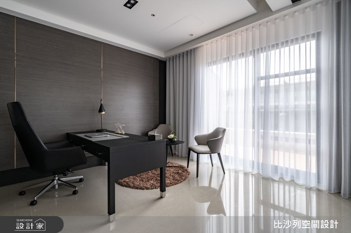 93坪新成屋(5年以下)＿混搭風書房案例圖片＿比沙列空間設計＿比沙列_21之88