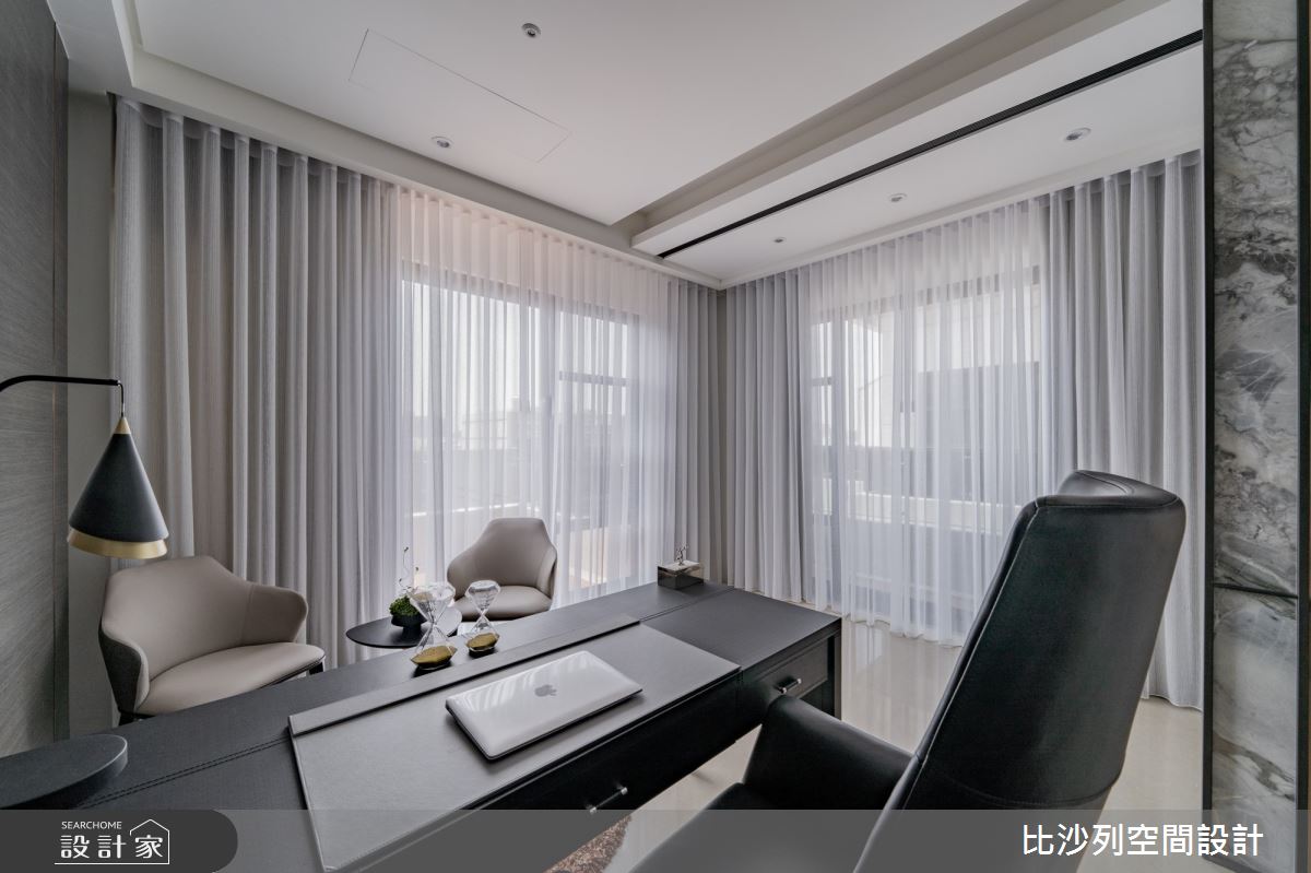 93坪新成屋(5年以下)＿混搭風書房案例圖片＿比沙列空間設計＿比沙列_21之89
