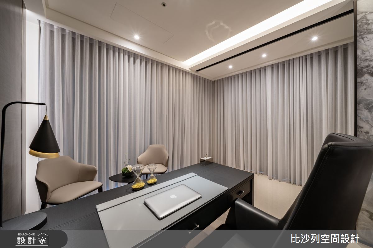 93坪新成屋(5年以下)＿混搭風書房案例圖片＿比沙列空間設計＿比沙列_21之90