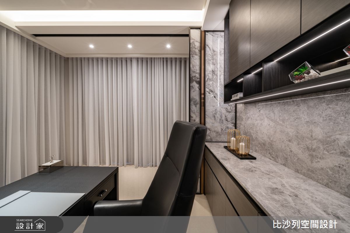93坪新成屋(5年以下)＿混搭風書房案例圖片＿比沙列空間設計＿比沙列_21之91