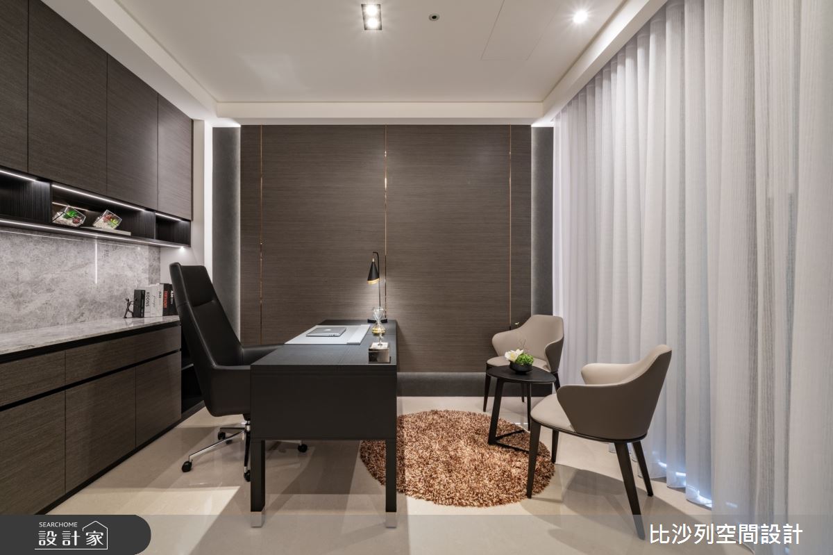 93坪新成屋(5年以下)＿混搭風書房案例圖片＿比沙列空間設計＿比沙列_21之92