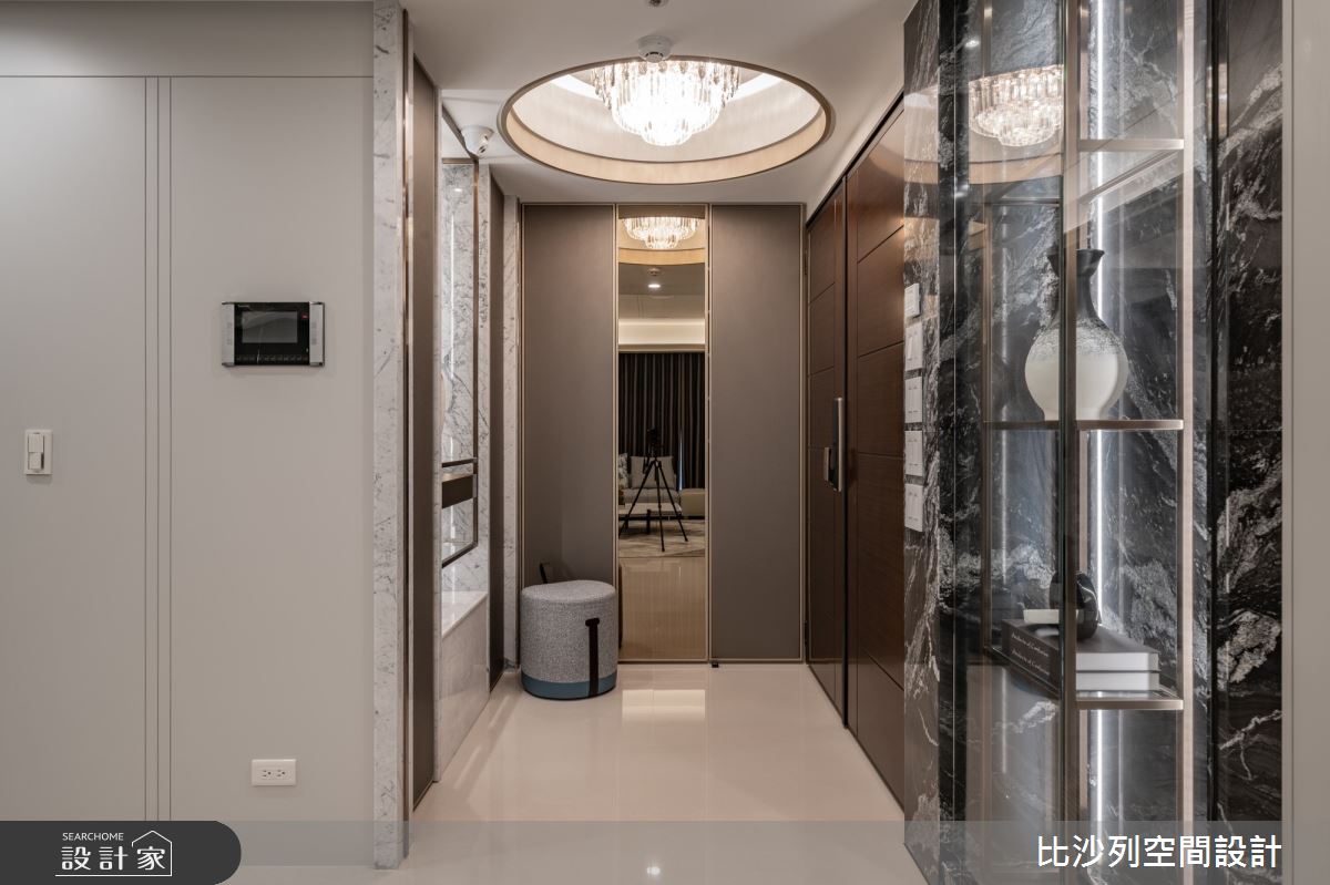 50坪新成屋(5年以下)＿混搭風玄關案例圖片＿比沙列空間設計＿比沙列_22之2