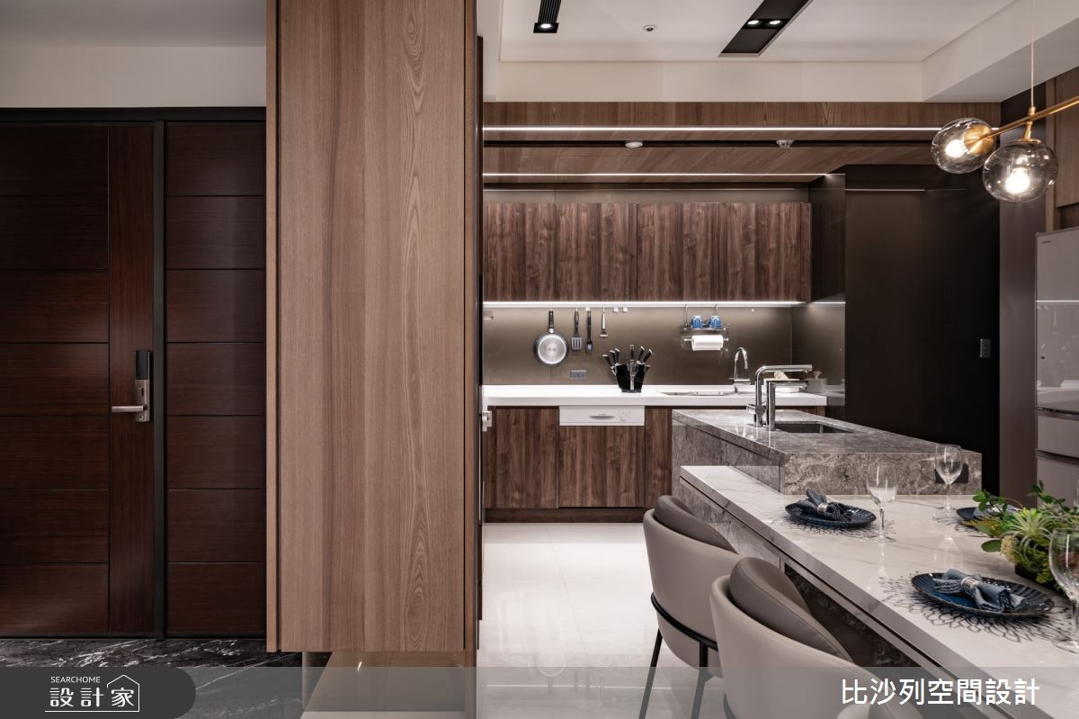 68坪新成屋(5年以下)＿現代風玄關案例圖片＿比沙列空間設計＿比沙列_23之3