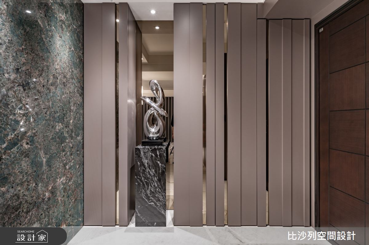 55坪新成屋(5年以下)＿現代風玄關案例圖片＿比沙列空間設計＿比沙列_25之2