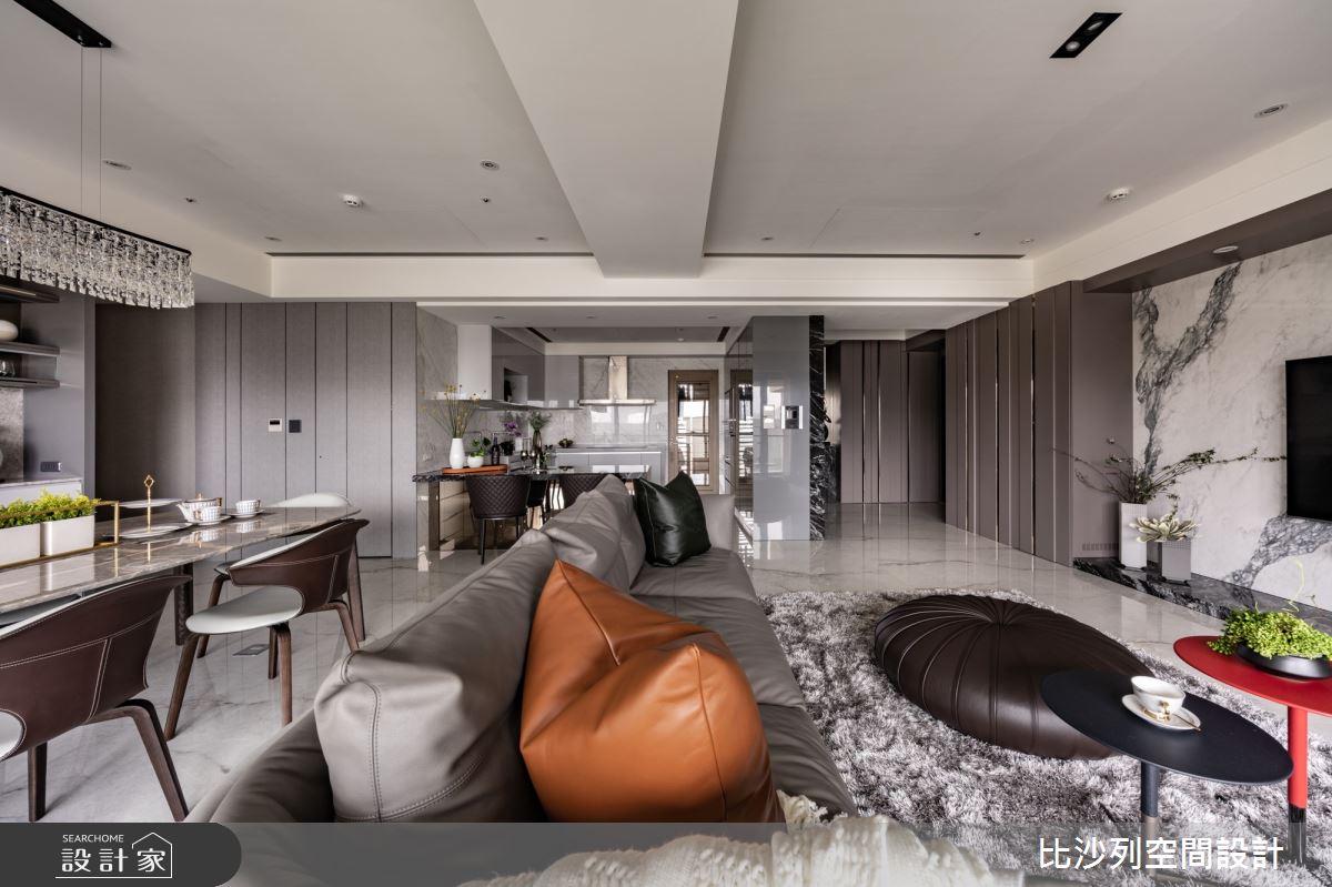 55坪新成屋(5年以下)＿現代風客廳餐廳案例圖片＿比沙列空間設計＿比沙列_25之9