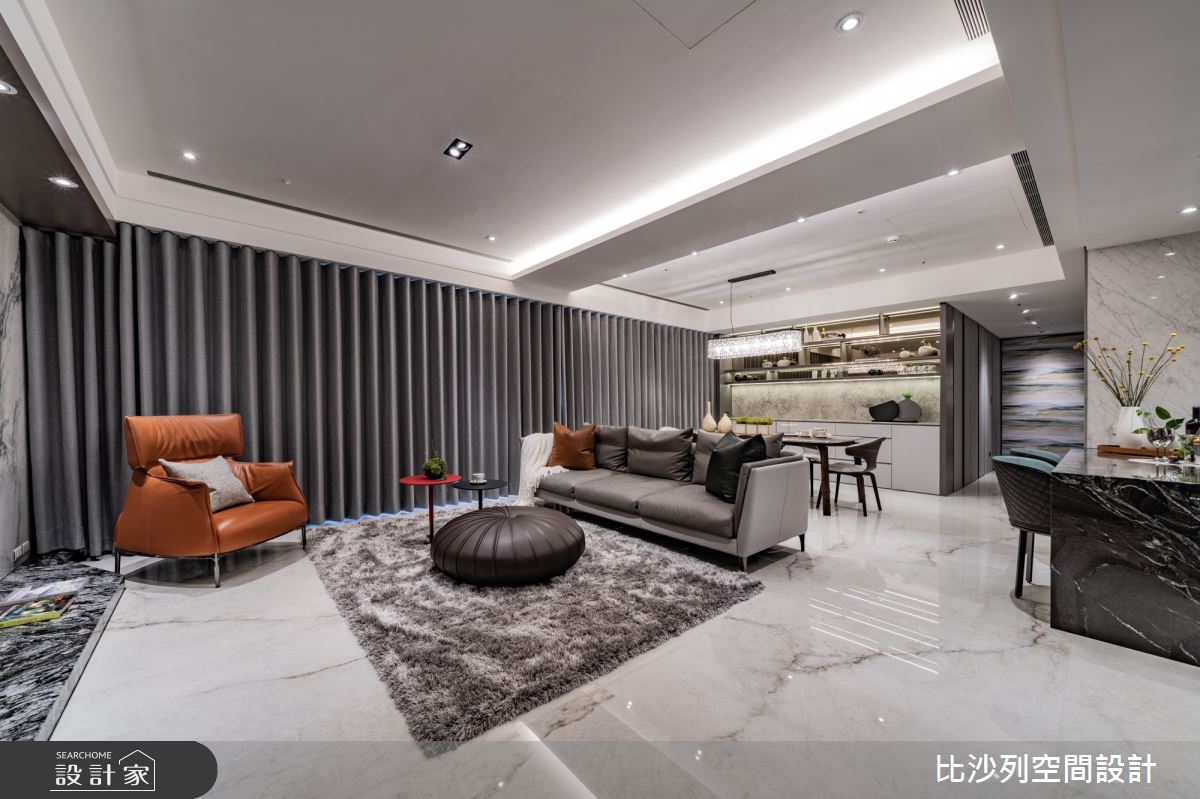 55坪新成屋(5年以下)＿現代風客廳案例圖片＿比沙列空間設計＿比沙列_25之10