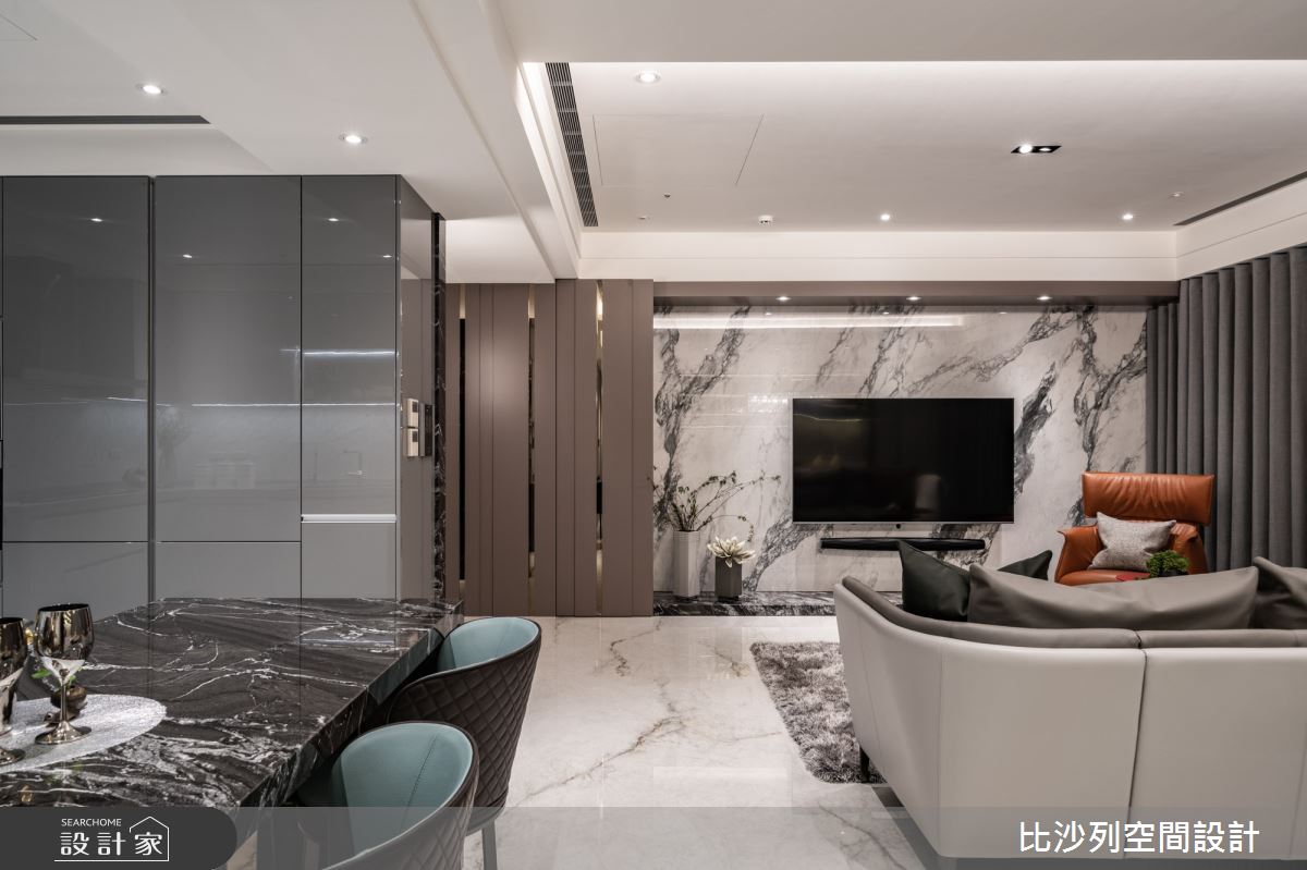 55坪新成屋(5年以下)＿現代風客廳案例圖片＿比沙列空間設計＿比沙列_25之12