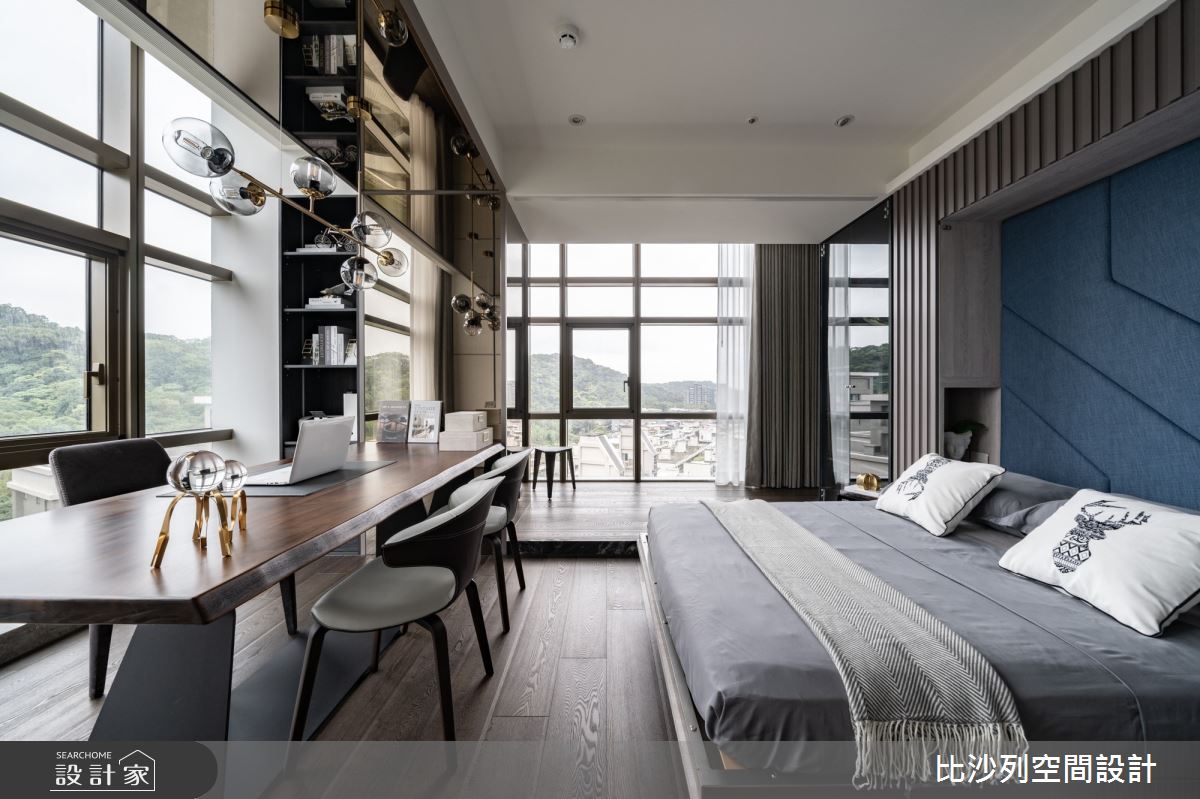 55坪新成屋(5年以下)＿現代風臥室書房案例圖片＿比沙列空間設計＿比沙列_25之30