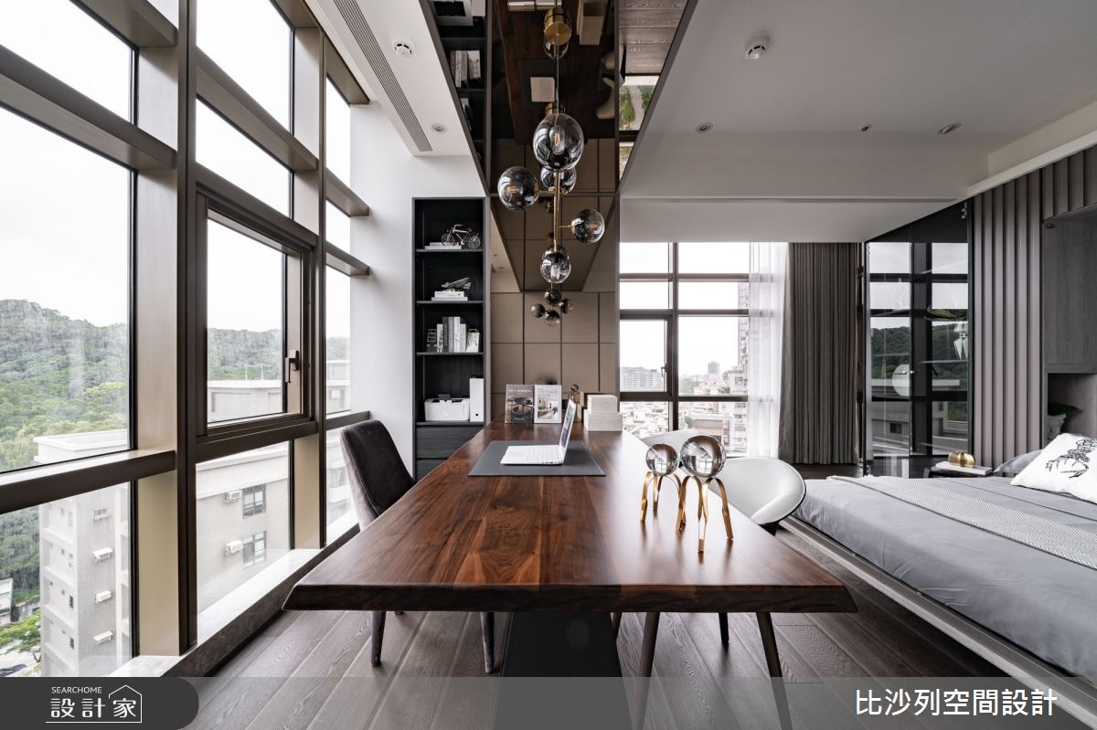 55坪新成屋(5年以下)＿現代風臥室書房案例圖片＿比沙列空間設計＿比沙列_25之31