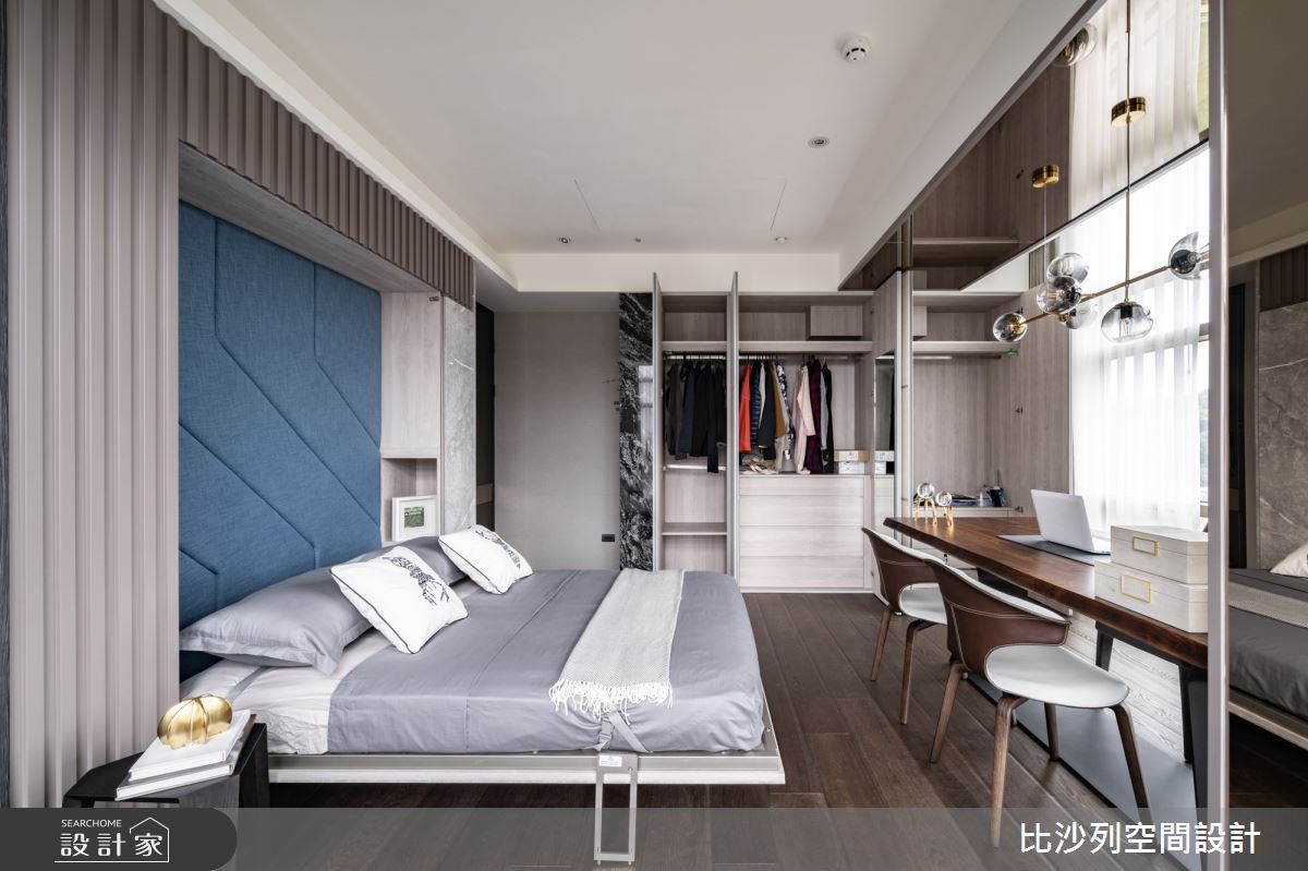 55坪新成屋(5年以下)＿現代風臥室案例圖片＿比沙列空間設計＿比沙列_25之38