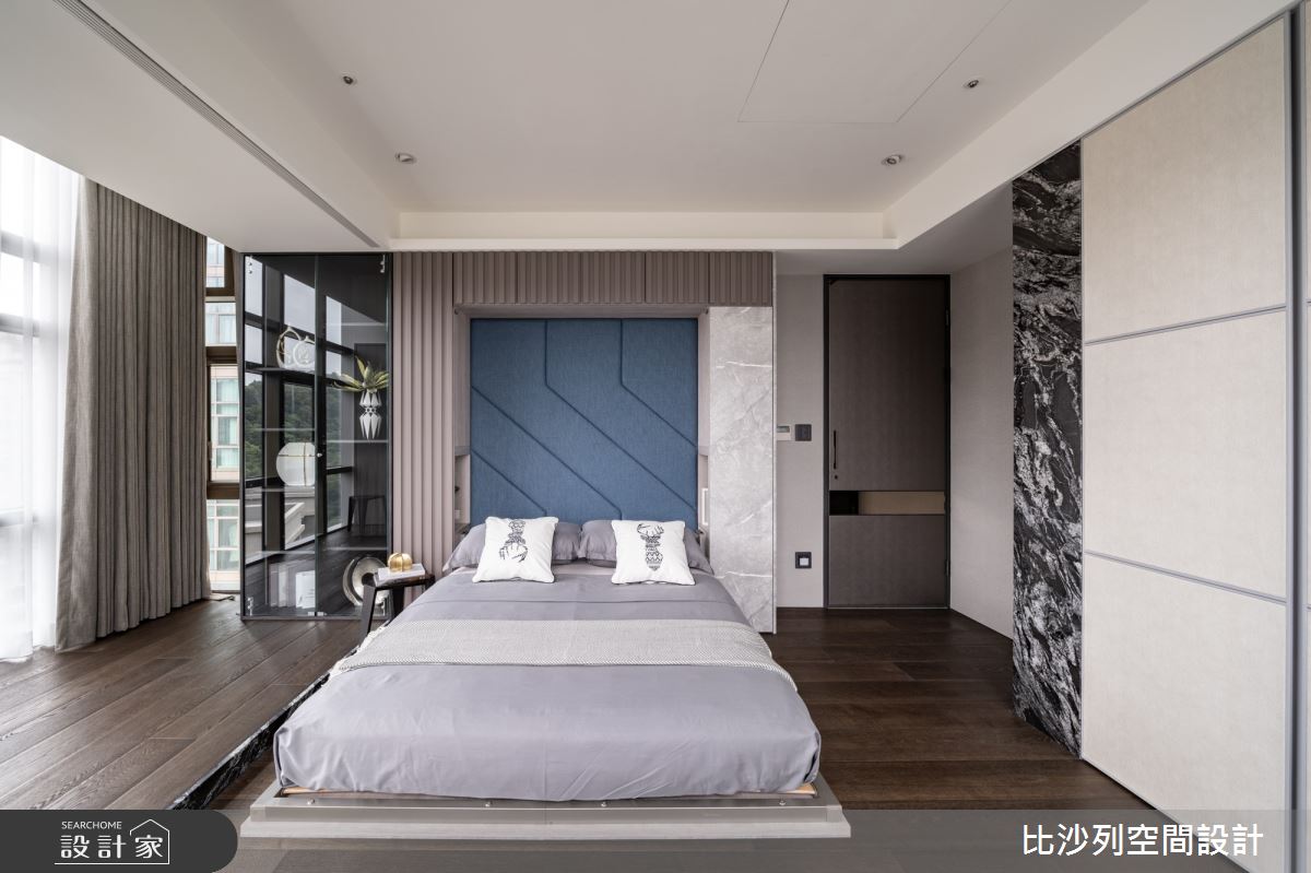 55坪新成屋(5年以下)＿現代風臥室案例圖片＿比沙列空間設計＿比沙列_25之39