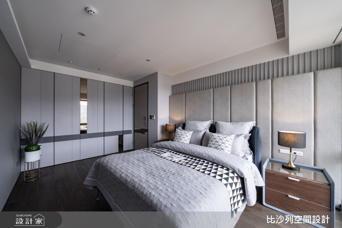 55坪新成屋(5年以下)＿現代風臥室案例圖片＿比沙列空間設計＿比沙列_25之47
