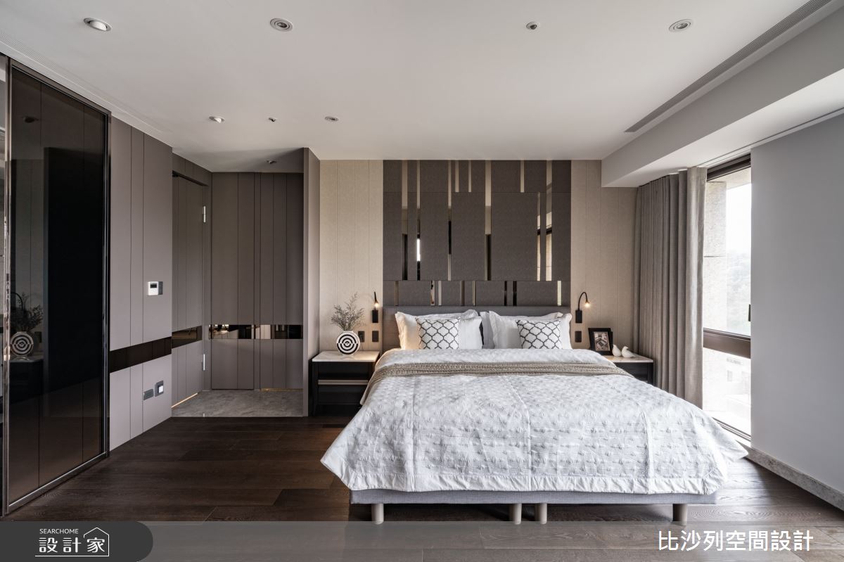 55坪新成屋(5年以下)＿現代風臥室案例圖片＿比沙列空間設計＿比沙列_25之54