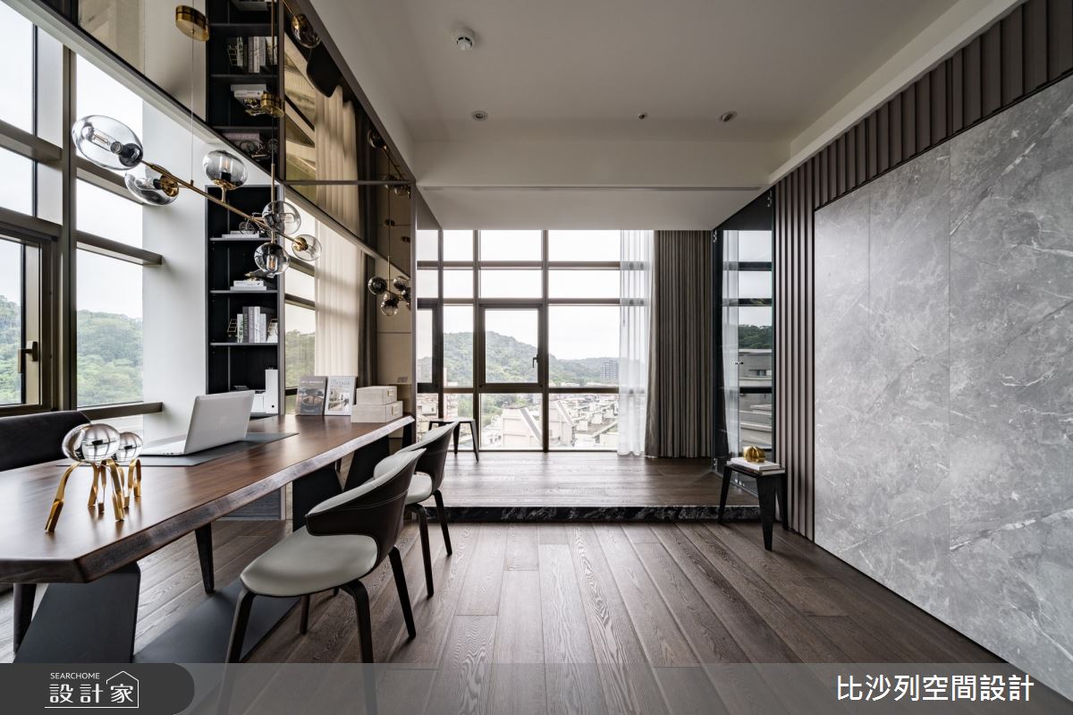 55坪新成屋(5年以下)＿現代風臥室書房案例圖片＿比沙列空間設計＿比沙列_25之34