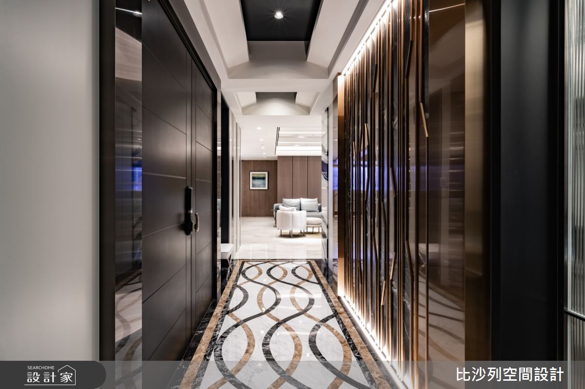 160坪中古屋(5~15年)＿奢華風玄關走廊案例圖片＿比沙列空間設計＿比沙列_26之2