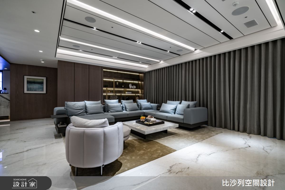 160坪中古屋(5~15年)＿奢華風客廳案例圖片＿比沙列空間設計＿比沙列_26之10