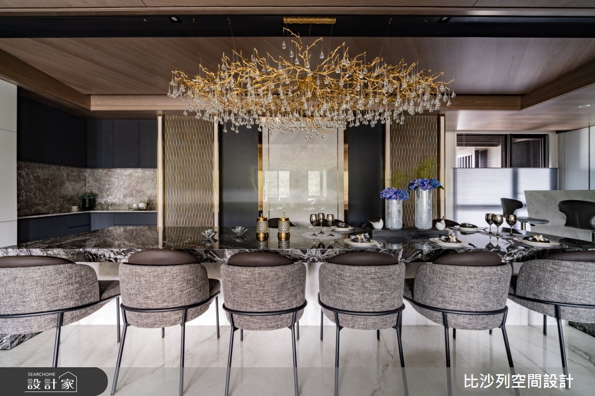160坪中古屋(5~15年)＿奢華風餐廳案例圖片＿比沙列空間設計＿比沙列_26之20