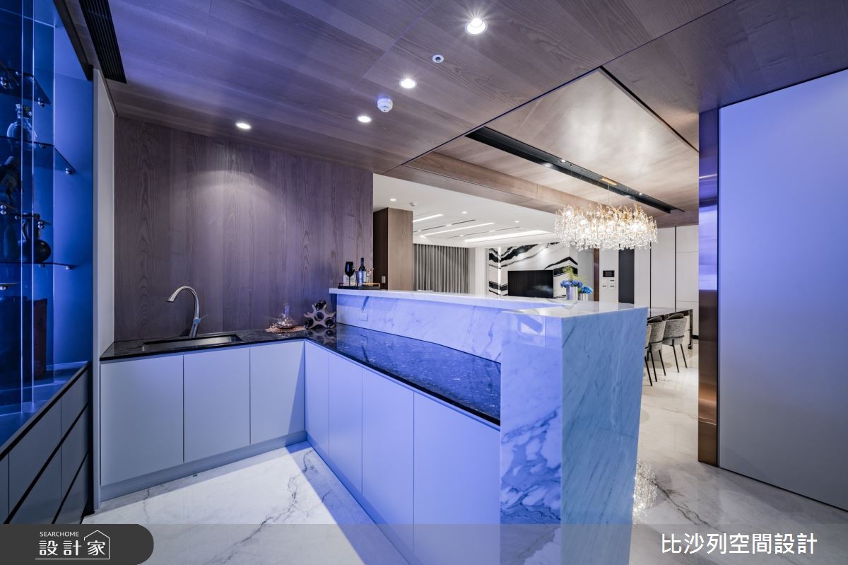 160坪中古屋(5~15年)＿奢華風吧檯案例圖片＿比沙列空間設計＿比沙列_26之32