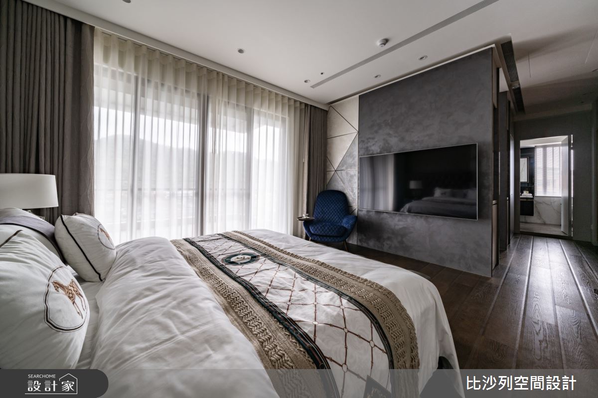160坪中古屋(5~15年)＿奢華風臥室案例圖片＿比沙列空間設計＿比沙列_26之35