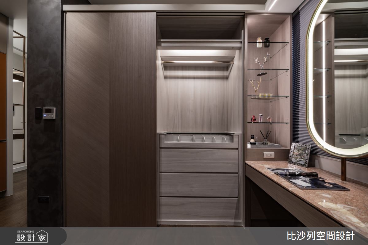 160坪中古屋(5~15年)＿奢華風更衣間案例圖片＿比沙列空間設計＿比沙列_26之44