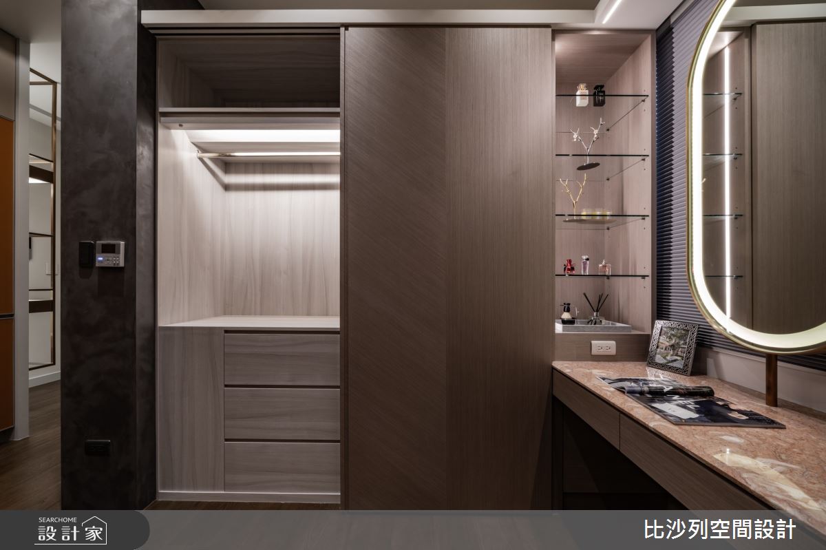 160坪中古屋(5~15年)＿奢華風更衣間案例圖片＿比沙列空間設計＿比沙列_26之45