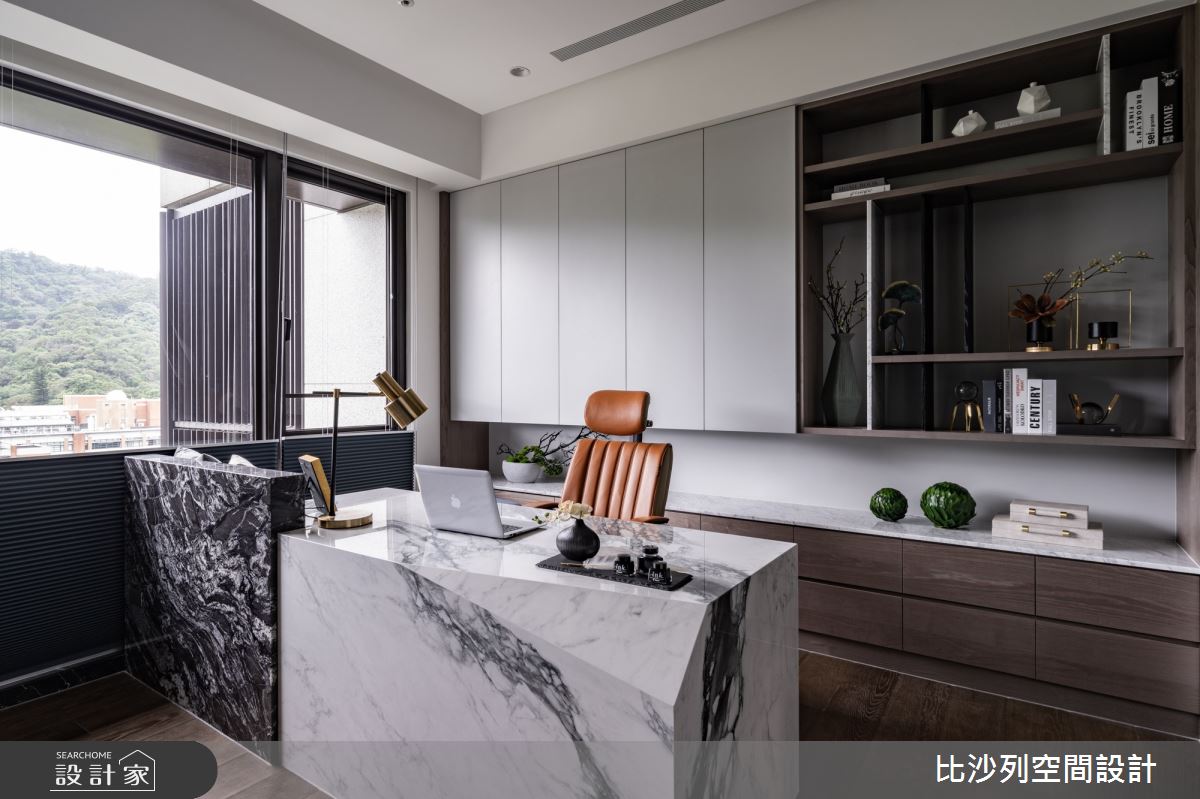 160坪中古屋(5~15年)＿奢華風書房案例圖片＿比沙列空間設計＿比沙列_26之77