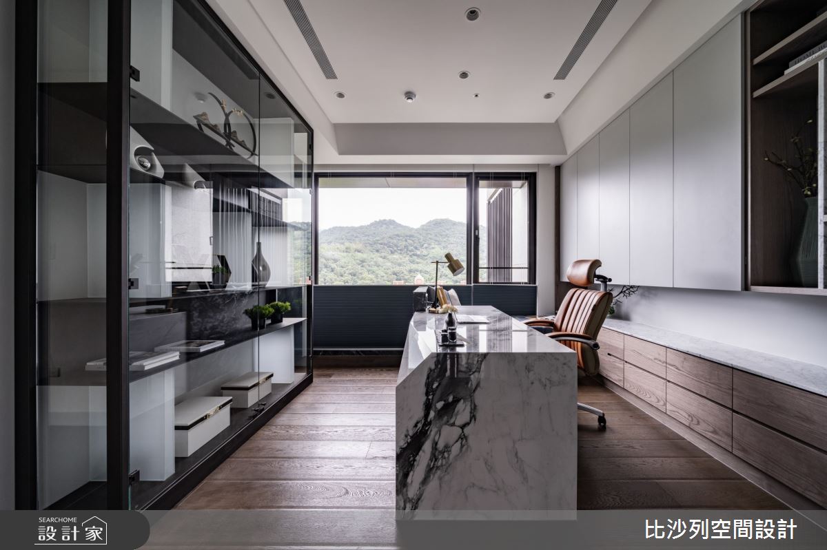 160坪中古屋(5~15年)＿奢華風書房案例圖片＿比沙列空間設計＿比沙列_26之79