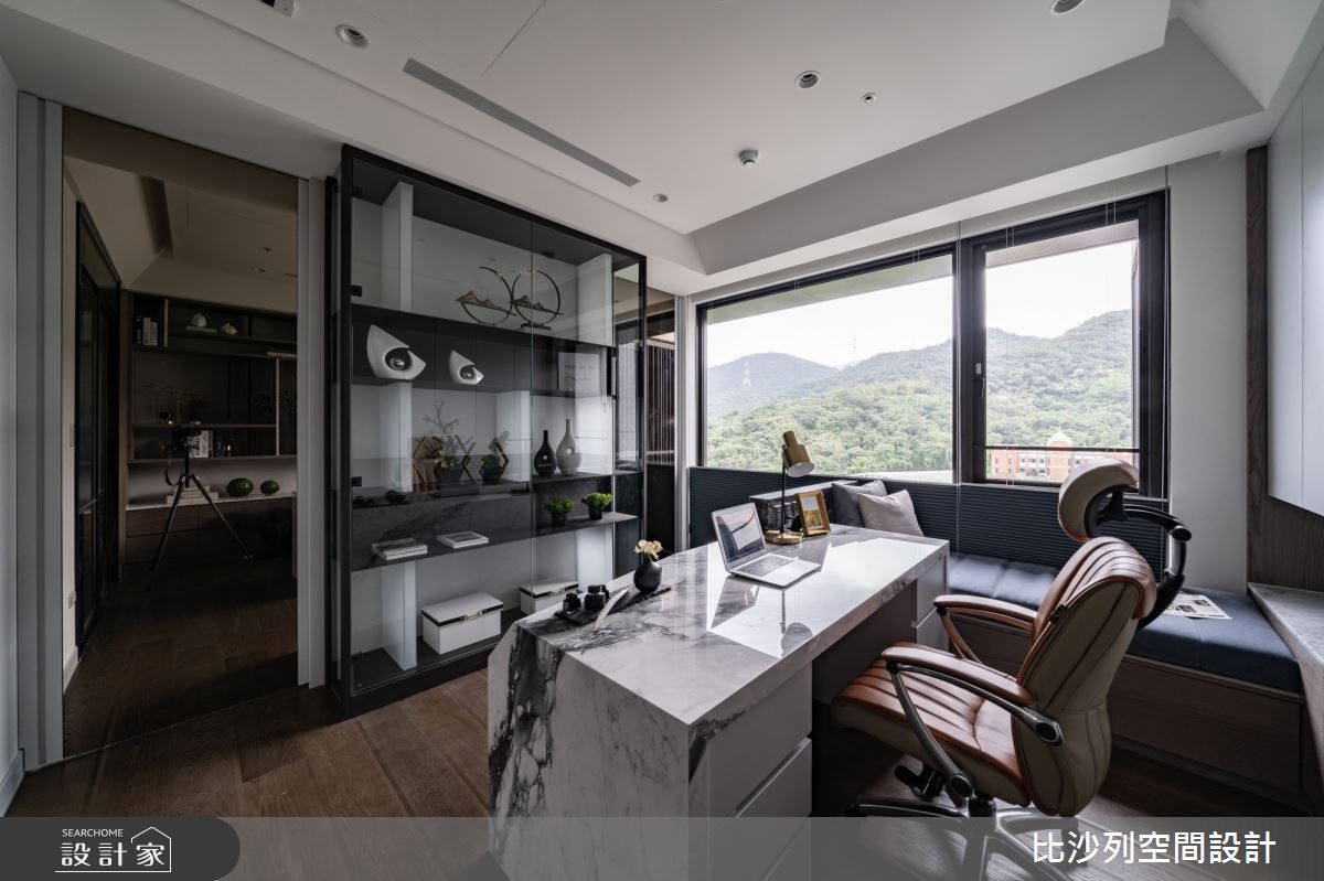 160坪中古屋(5~15年)＿奢華風書房臥榻案例圖片＿比沙列空間設計＿比沙列_26之83