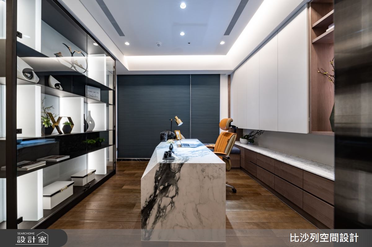 160坪中古屋(5~15年)＿奢華風書房案例圖片＿比沙列空間設計＿比沙列_26之80