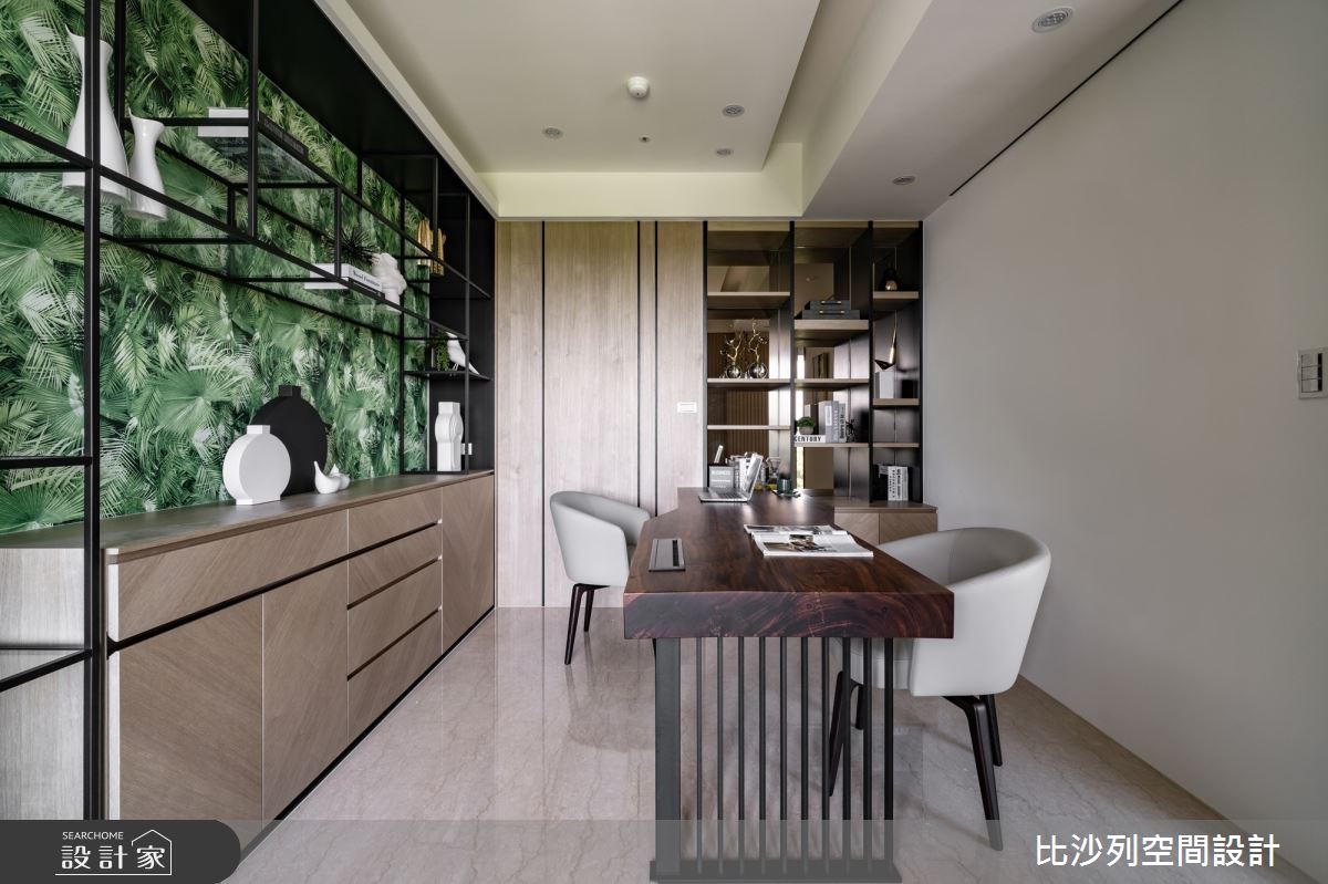 75坪毛胚屋＿混搭風書房案例圖片＿比沙列空間設計＿比沙列_27之35