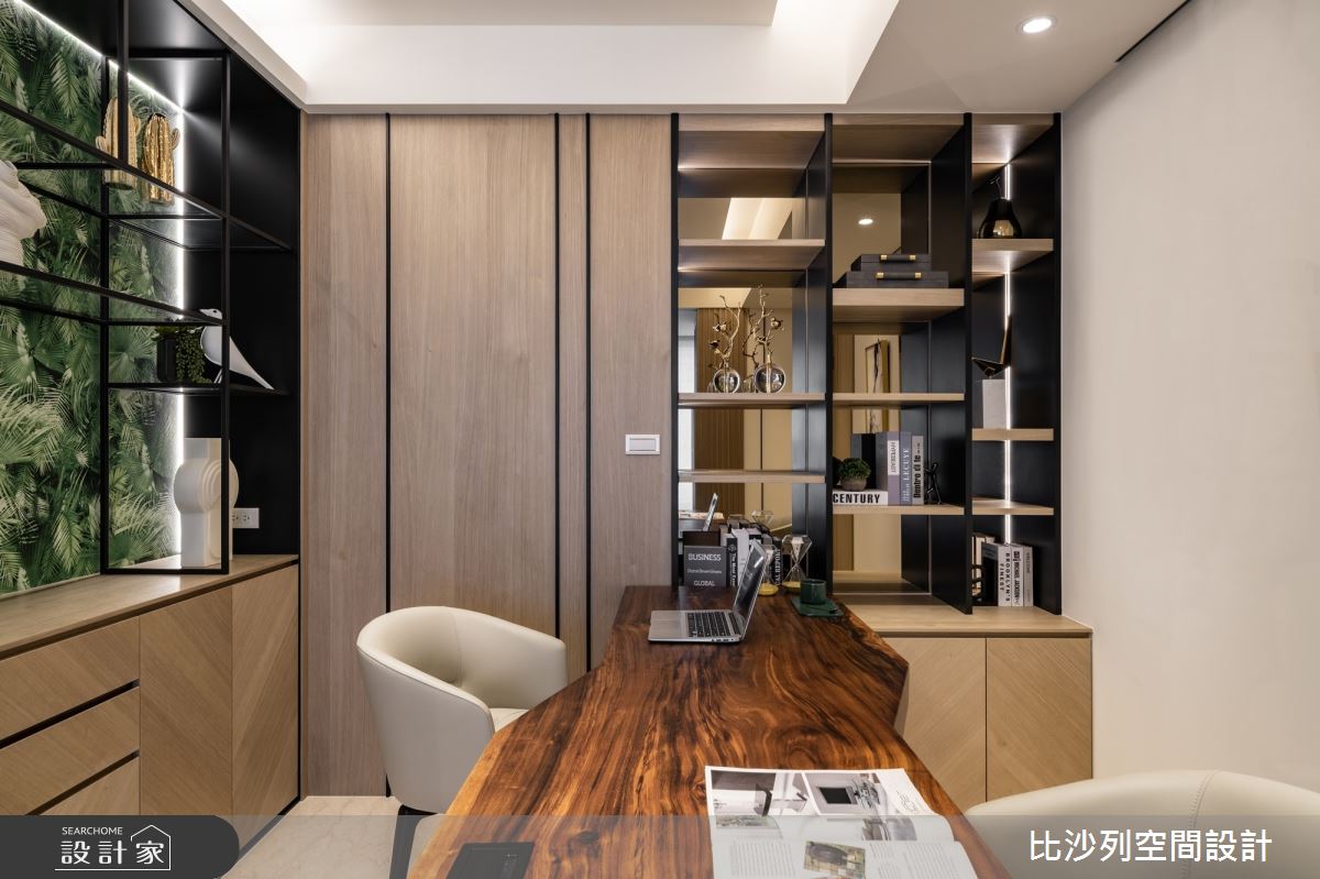 75坪毛胚屋＿混搭風書房案例圖片＿比沙列空間設計＿比沙列_27之36