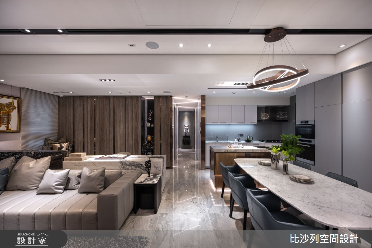 60坪新成屋(5年以下)＿現代風客廳案例圖片＿比沙列空間設計＿比沙列_30之6