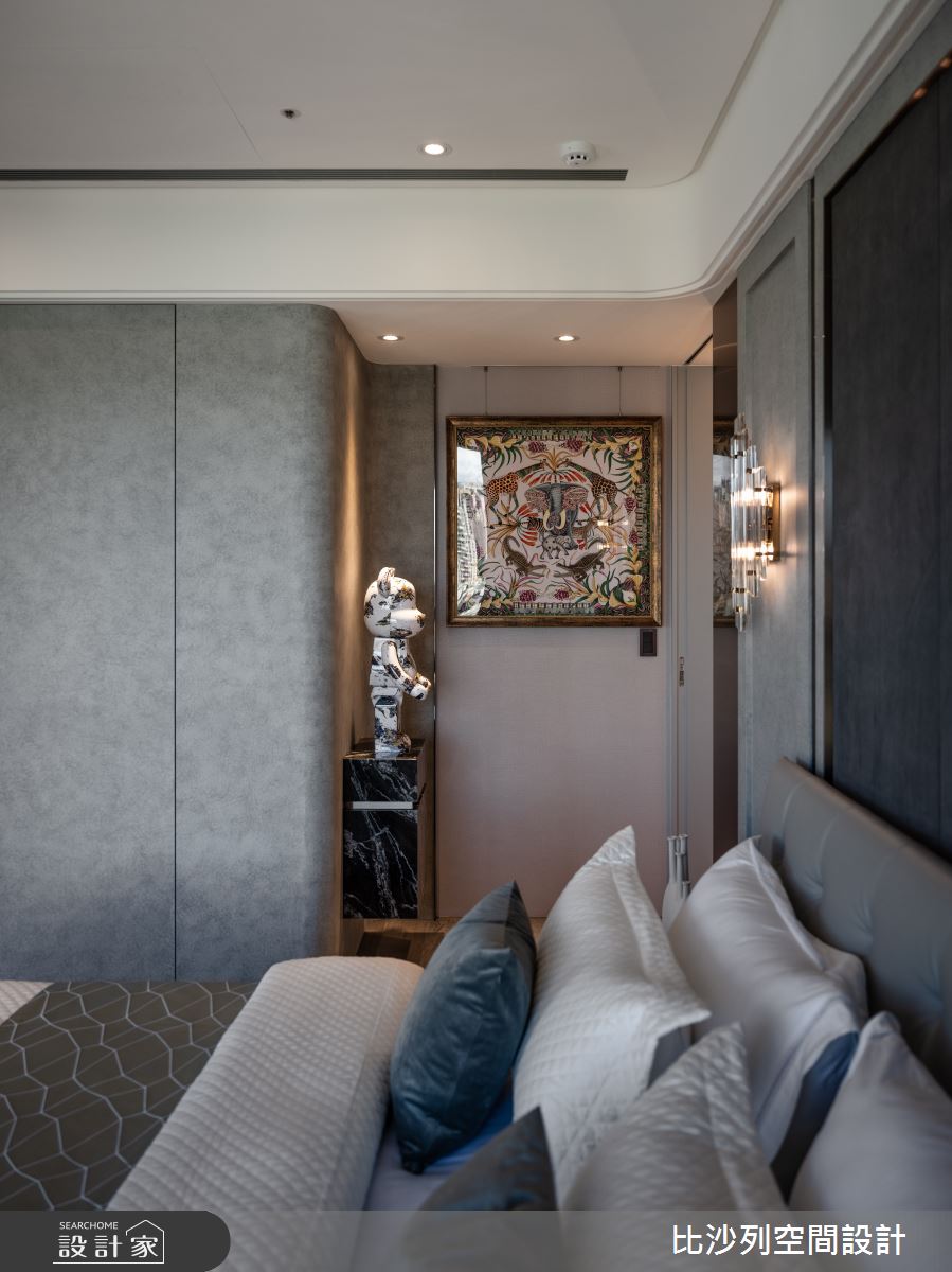 60坪新成屋(5年以下)＿現代風臥室案例圖片＿比沙列空間設計＿比沙列_30之15