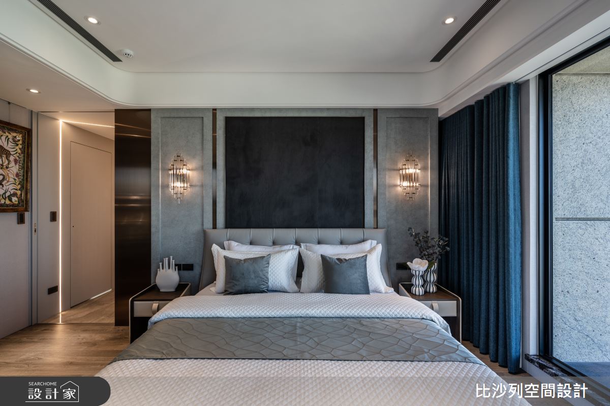 60坪新成屋(5年以下)＿現代風臥室案例圖片＿比沙列空間設計＿比沙列_30之18