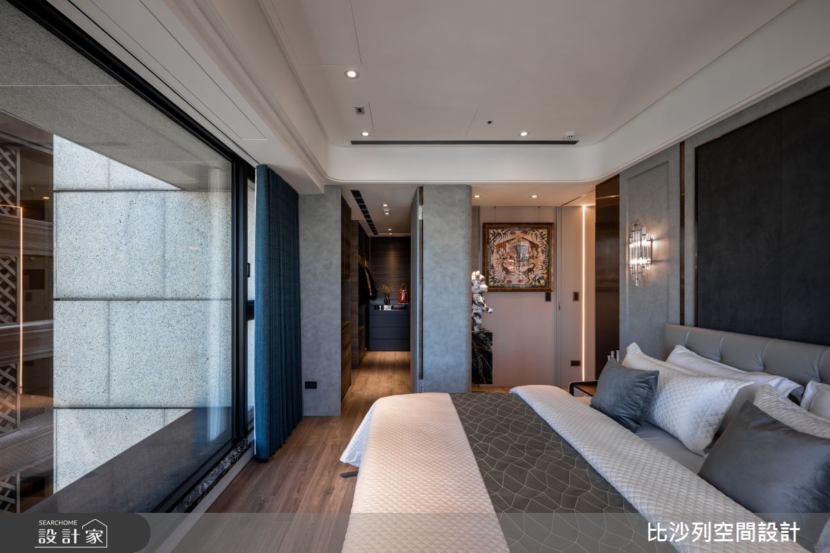 60坪新成屋(5年以下)＿現代風臥室案例圖片＿比沙列空間設計＿比沙列_30之21