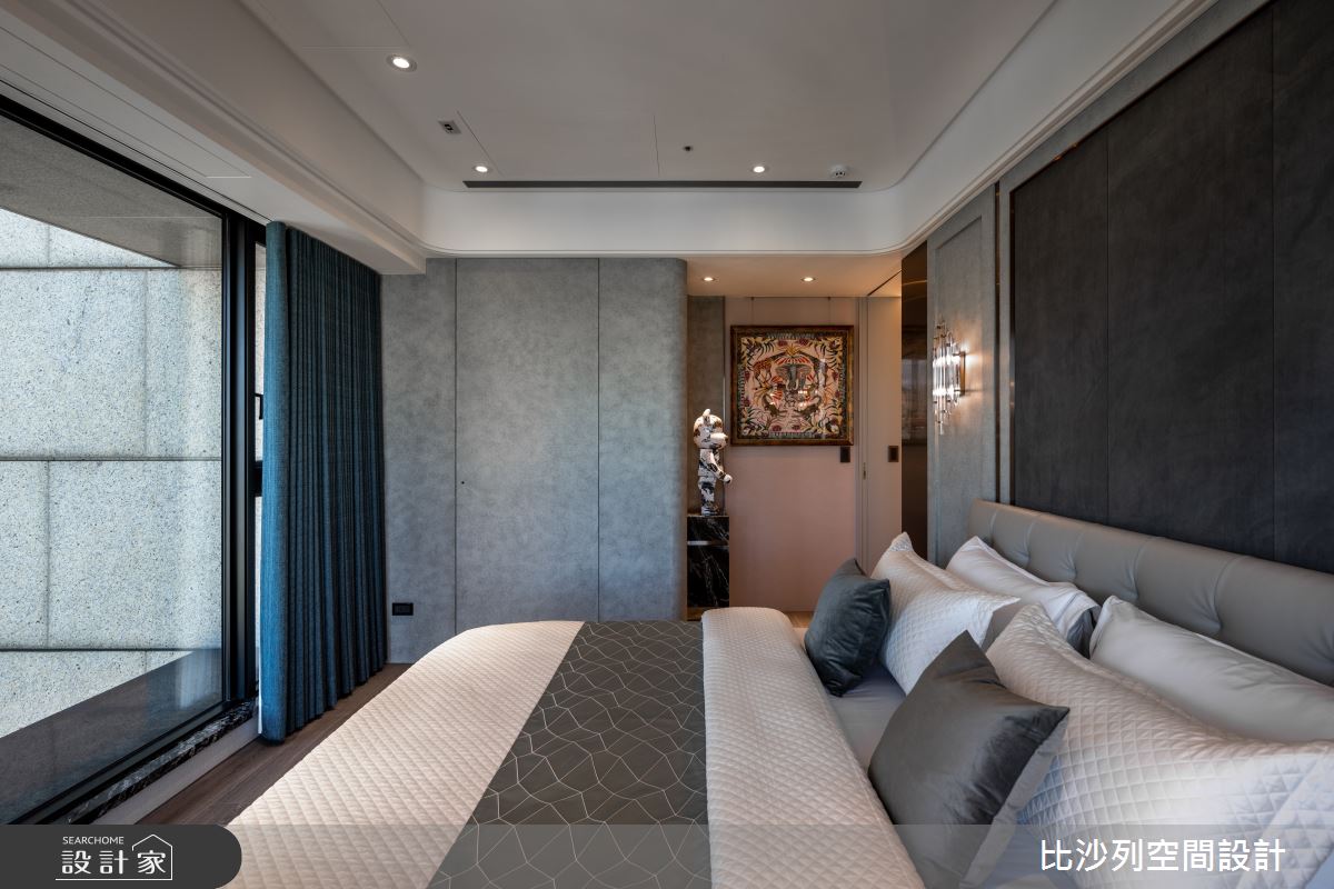60坪新成屋(5年以下)＿現代風臥室案例圖片＿比沙列空間設計＿比沙列_30之22